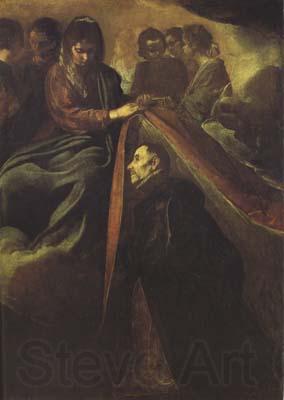 Diego Velazquez La Vierge imposant la chasuble a saint IIdefonse df02) Norge oil painting art